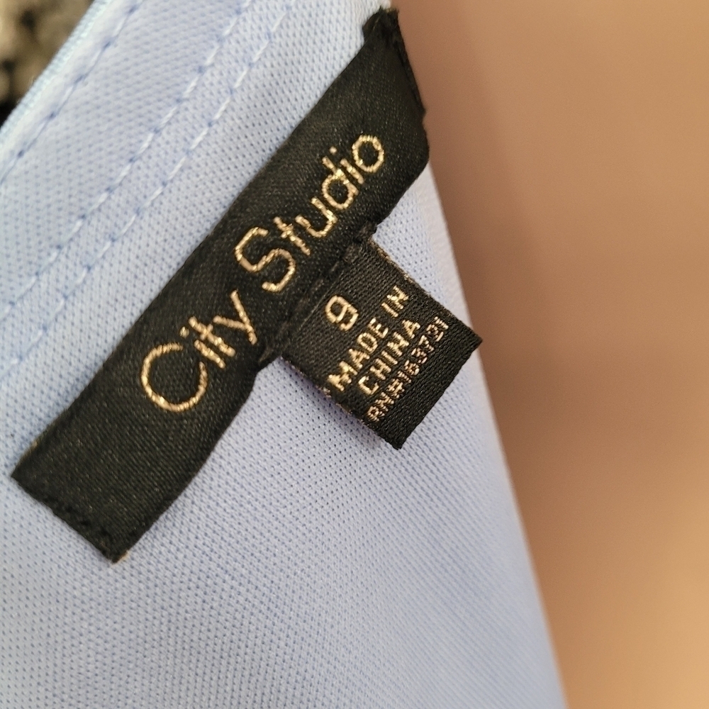 City Studios Satin Gown with Pockets - Picture 13 of 15